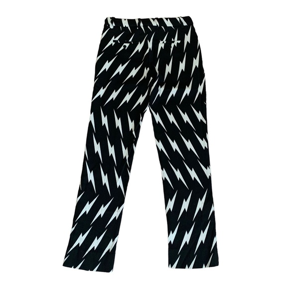 Neil Barrett Lightning Bolt Print Pants 40IT Small - Picture 3 of 7